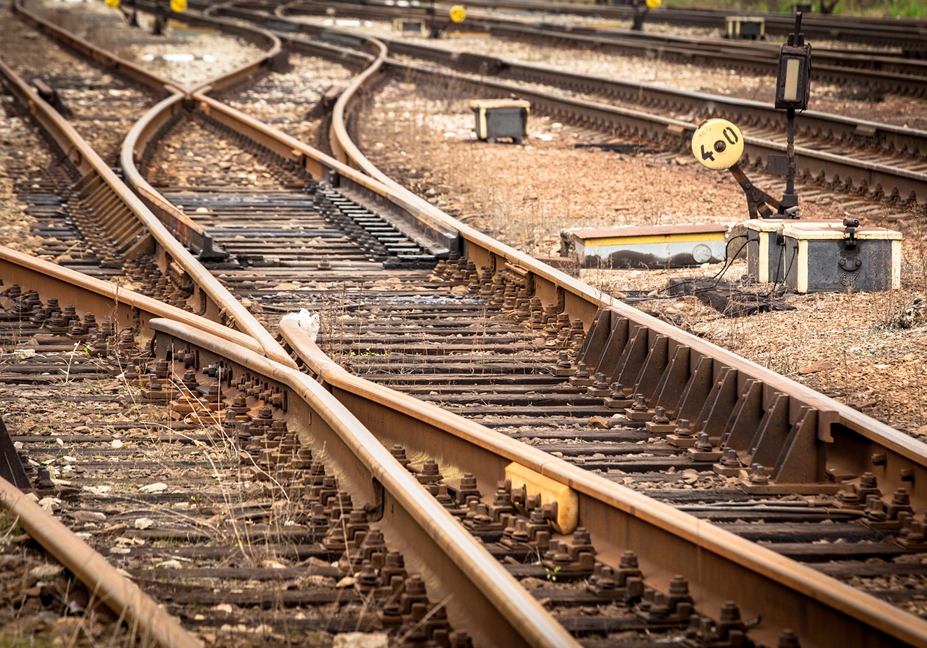Trilhos de trem