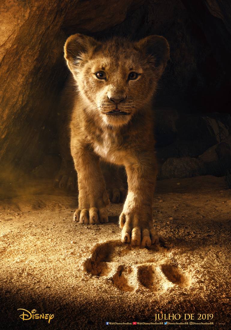 Disney libera novo teaser e pôster realista de ‘O Rei Leão’