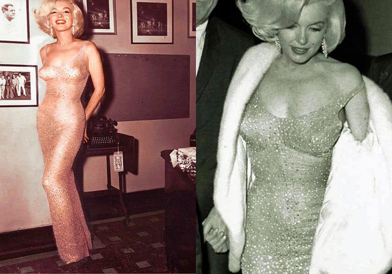 Vestido de Marilyn Monroe em aniversário de JFK vai a leilão