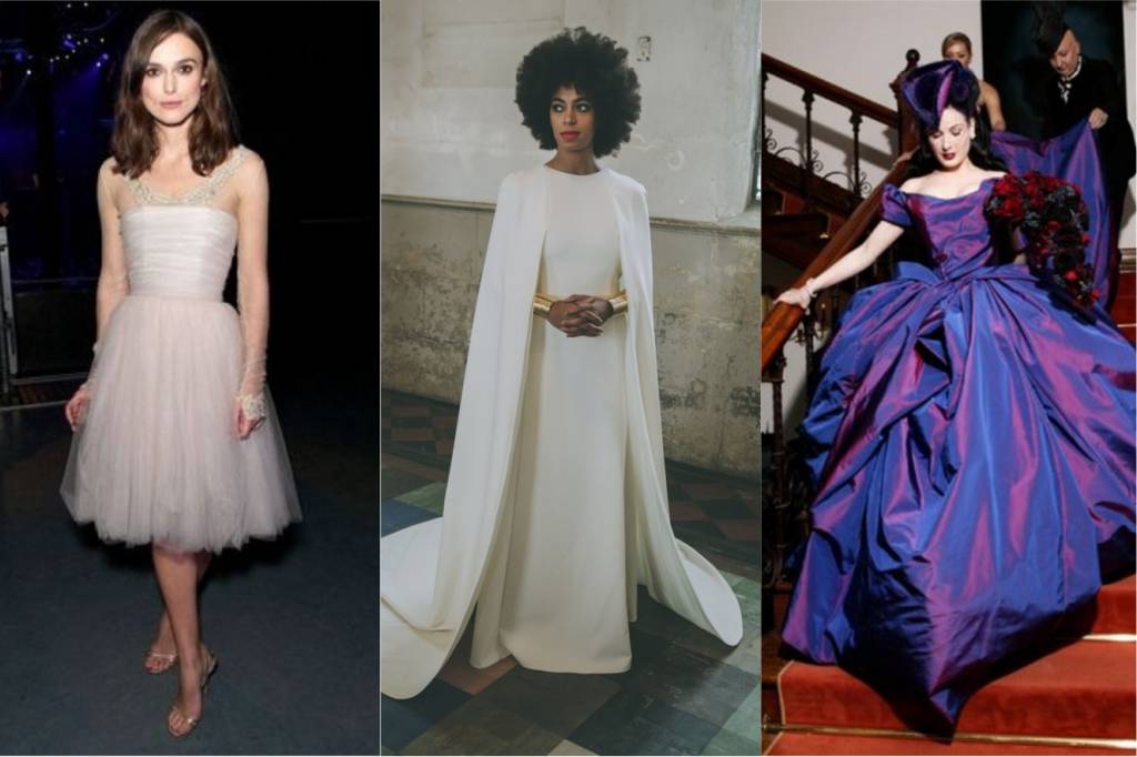Os 27 vestidos de noiva mais diferentões já usados pelas famosas