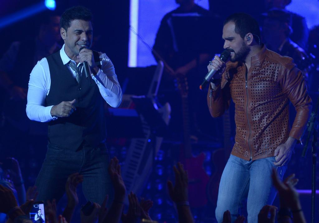 Zilu e Graciele Lacerda prestigiam Zezé di Camargo