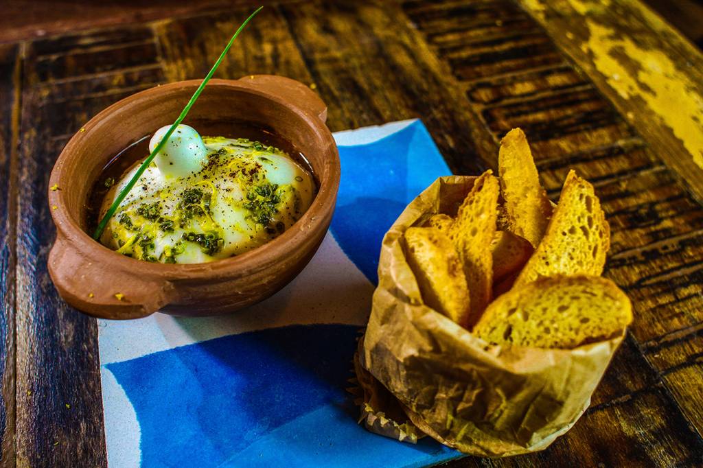Burrata de limão siciliano