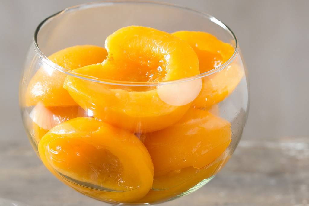 Compota de pêssego