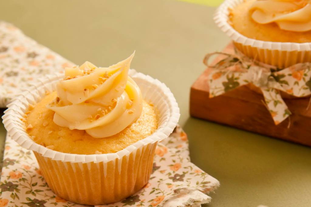 Cupcake de amendoim