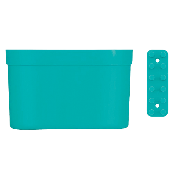 <b>1 </b>Organizador loft up ( 21 x 9 x 16cm ) com barra (4 x 2,5 x 2cm*), de polipropileno verde. Da Coza. Tem preço de <b>R$28,90 </b>em <a href="https://www.gotoshop.com.br/UtilidadesDomesticas/organizadoresparacasa/organizador-em-polipropileno-coza-loft-up-retangular-com-barra-verde-21cm-11314815.html?utm_source=sites&utm_medium=materia_minhacasa&utm_campaign=edicaoabr&utm_content=201804" target="_blank" rel="noopener">abr.ai/organizador-coza</a>.