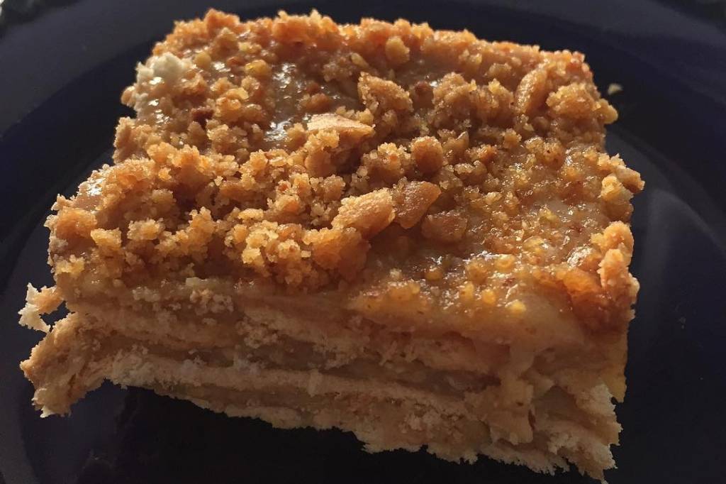 Pavê de amendoim