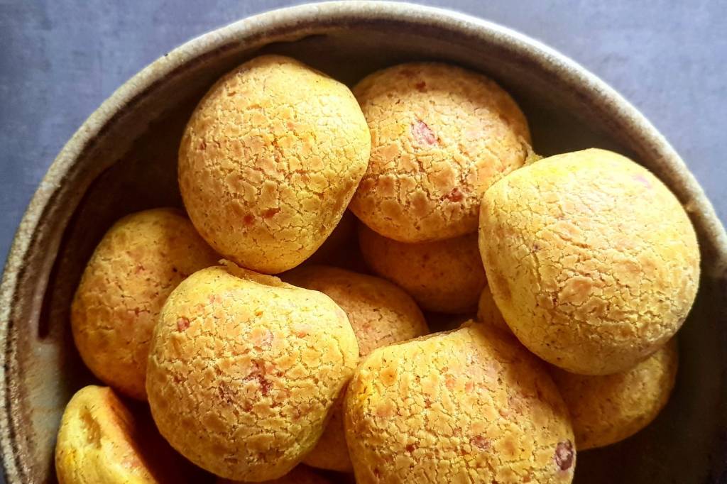 Pão de queijo de búfala – sem glúten
