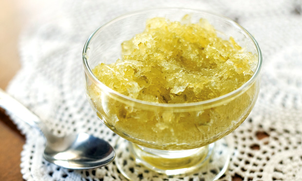 Compota de mamão verde