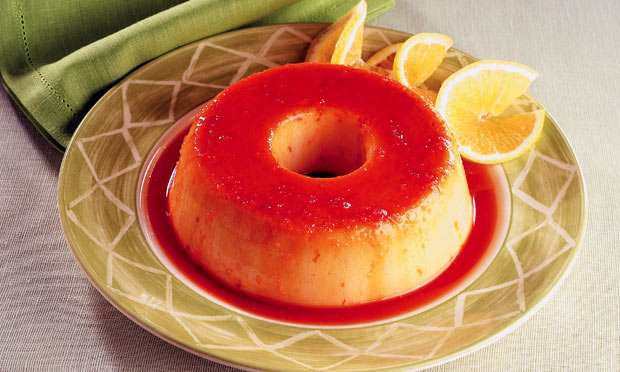 Receita de pudim de p&atilde;o