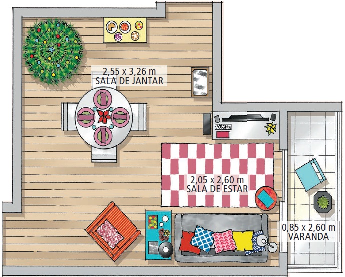 salas-de-estar-e-jantar-decoradas-para-o-natal-planta