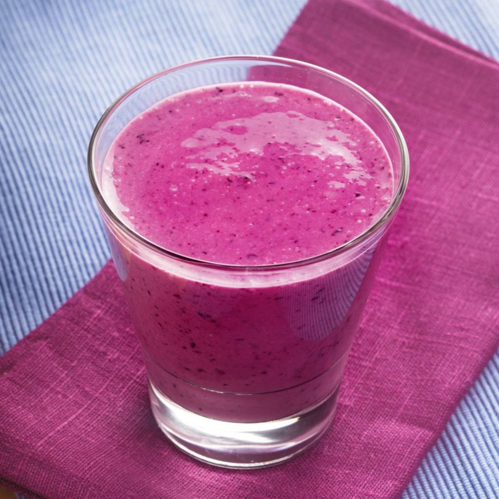 Receita de smoothie rosa detox