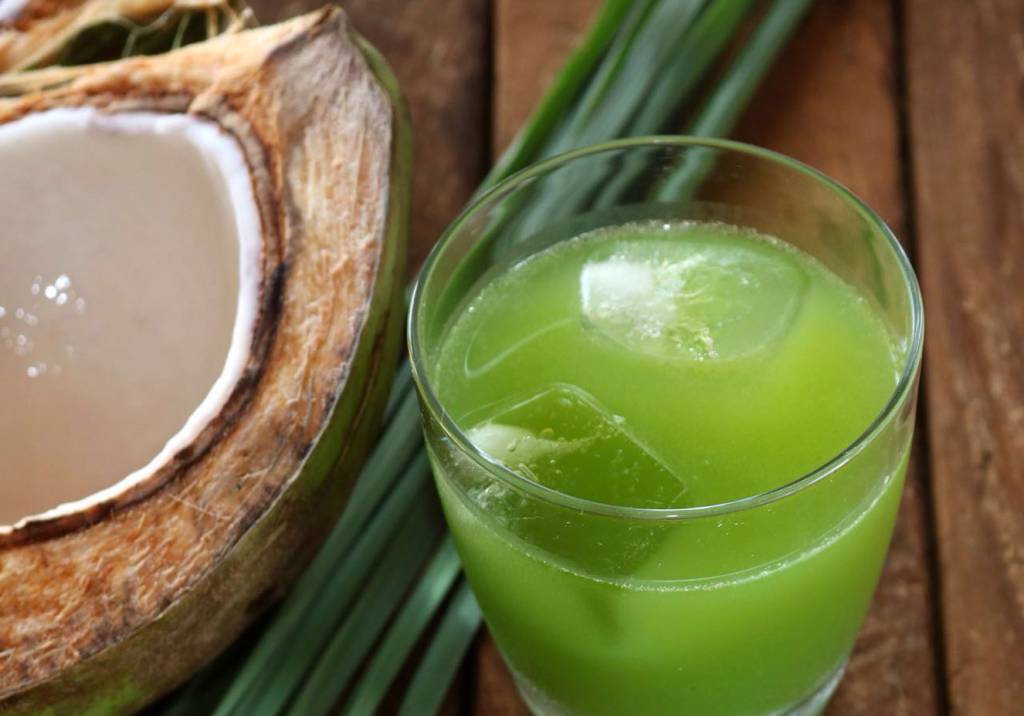 Esse suco é refrescante e tem efeito detox