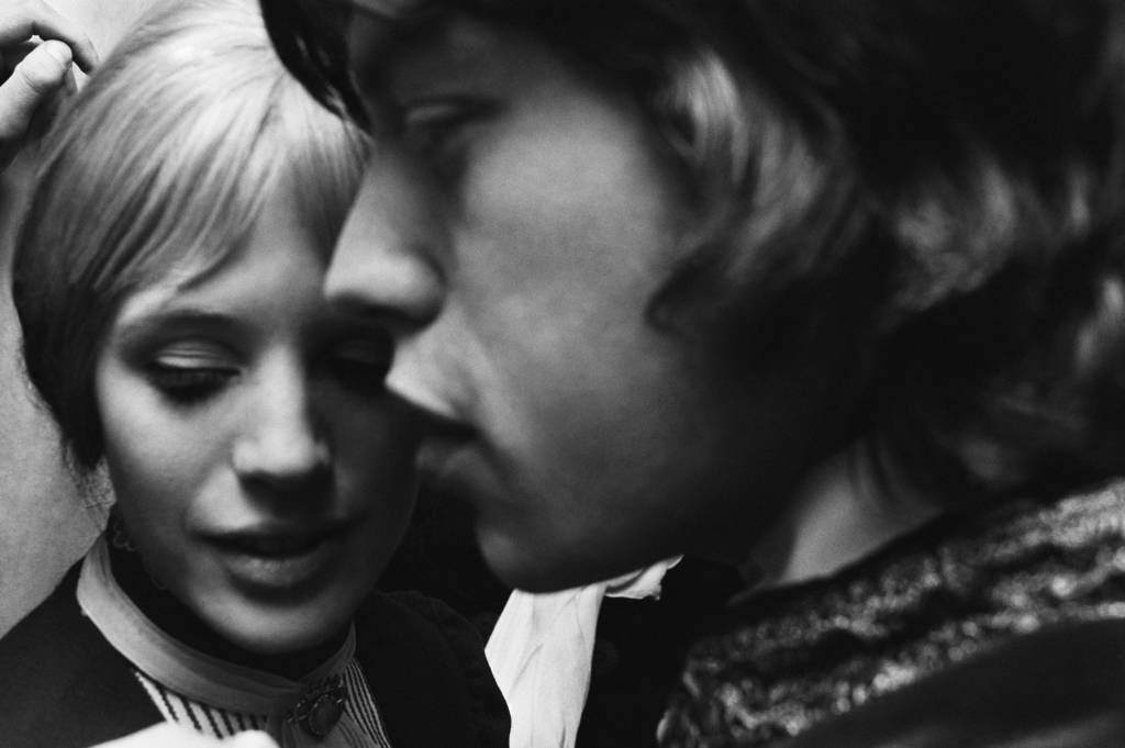 Marianne Faithfull e Mick Jagger