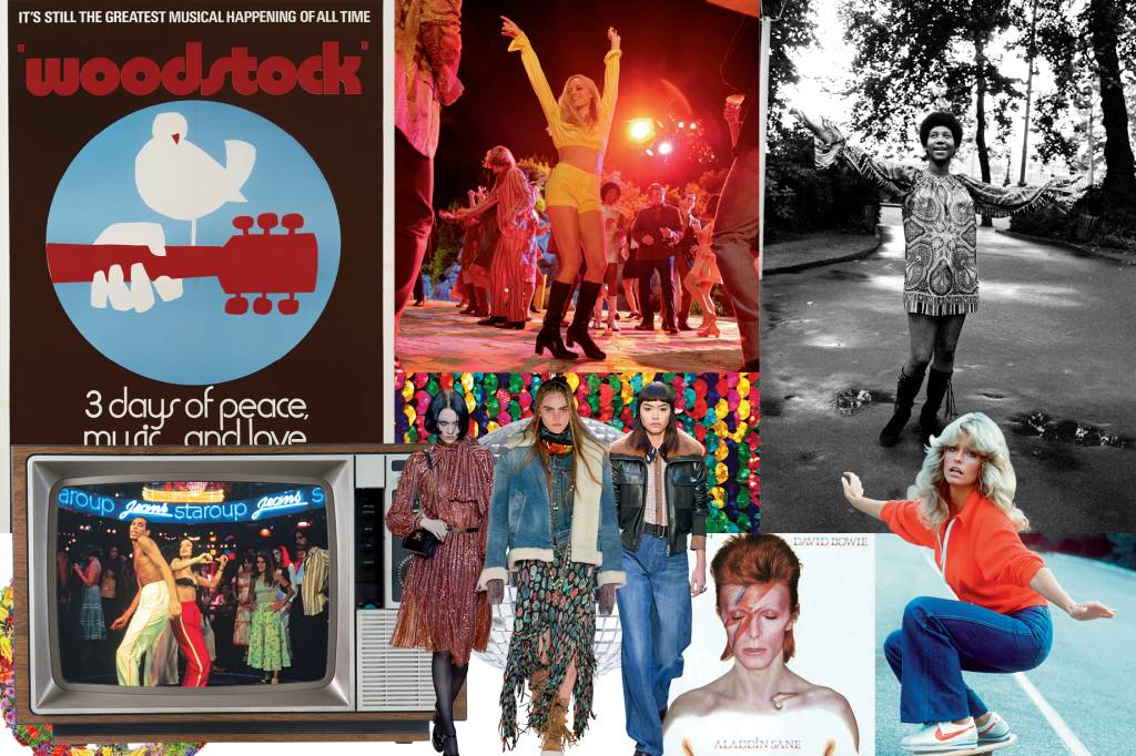 Diretamente dos anos 1970, as inspirações de moda que queremos usar já