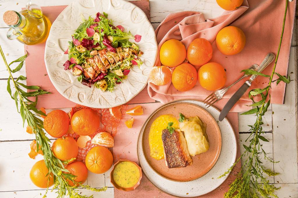 Aprenda duas receitas salgadas e uma doce com mexerica