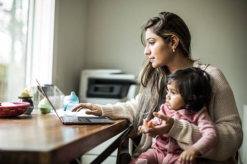 Como trabalhar de casa com as crianças?