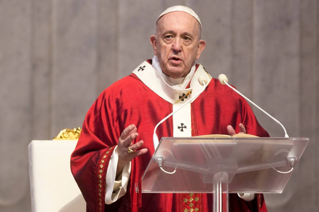 O Papa Francisco.