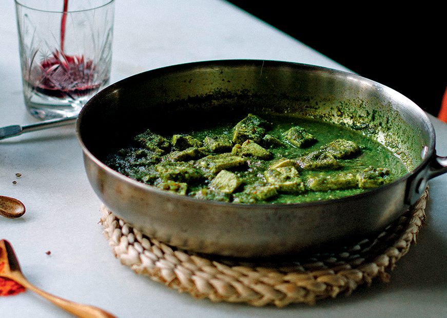 Palak paneer