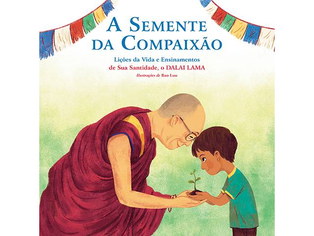 Compaixão e gentileza são transmitidas em livro infantil de Dalai Lama