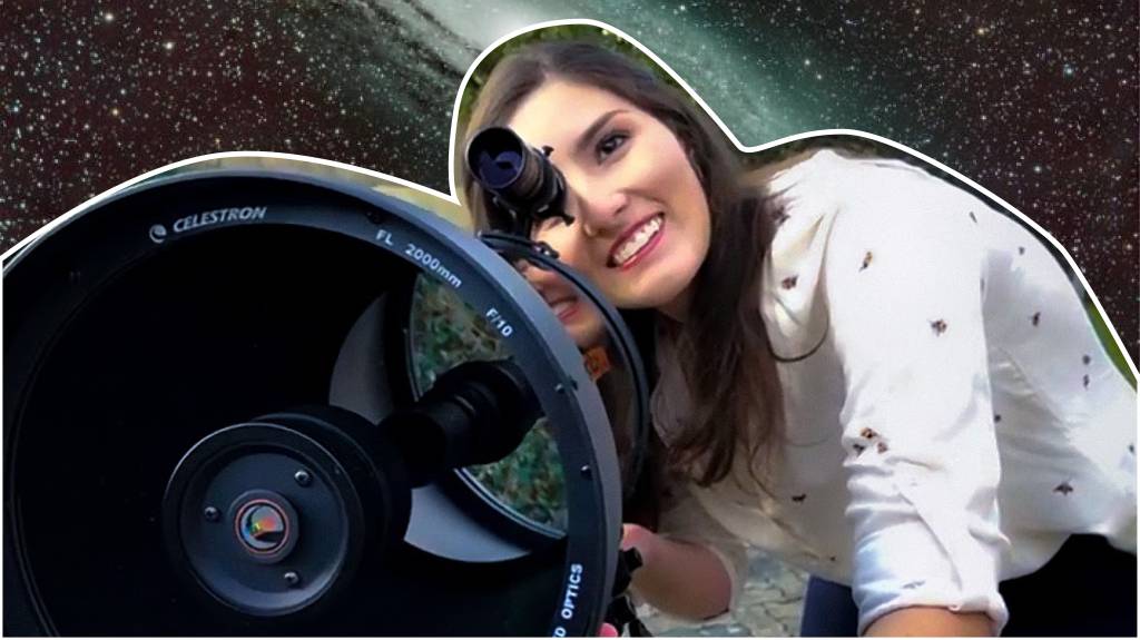 Premiada pela Nasa, jovem quer ajudar a humanidade a entender o universo
