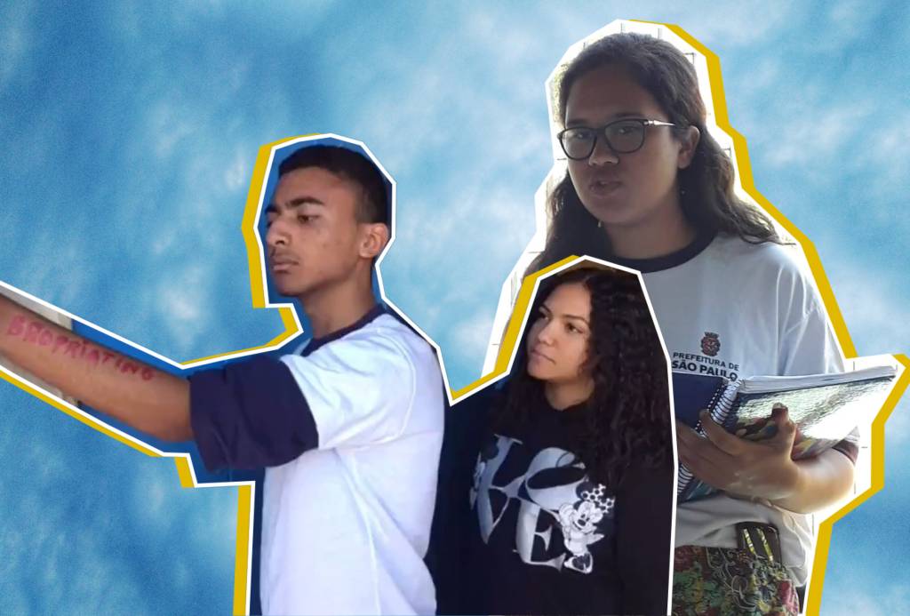 Professora ensina jovens a usar a performance artística para se expressar