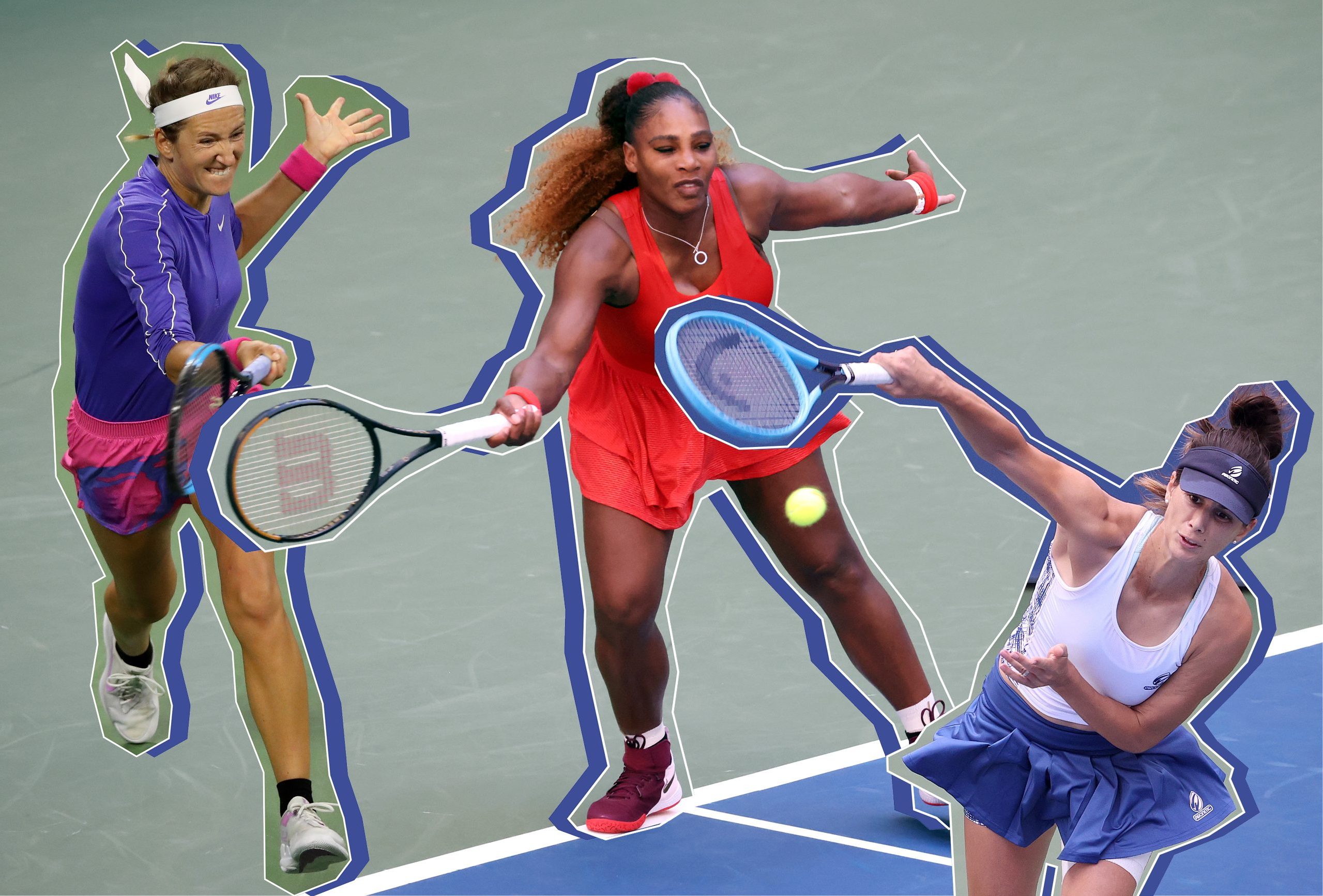 Pela 1ª vez, 3 tenistas mães estão nas quartas de final de um Grand Slam
