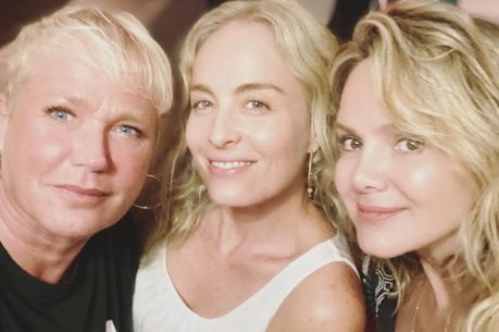 Angélica, Xuxa e Eliana se reencontram e postam fotos juntas