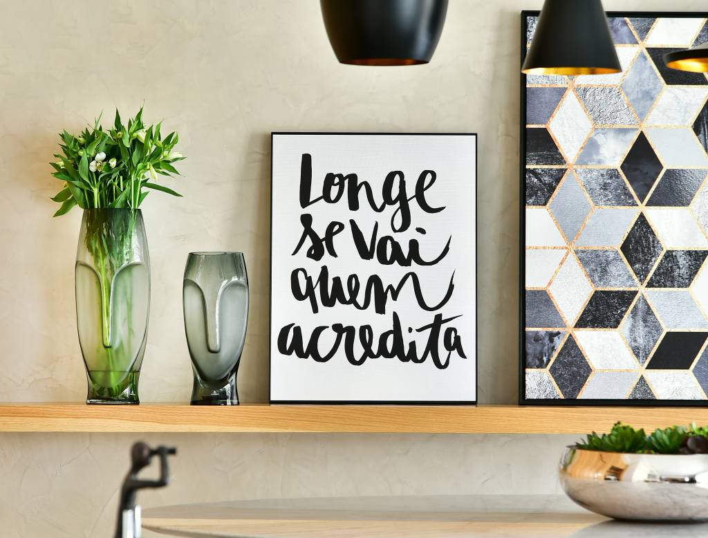 Frases e palavras na decoração: 6 dicas e ideias para se inspirar