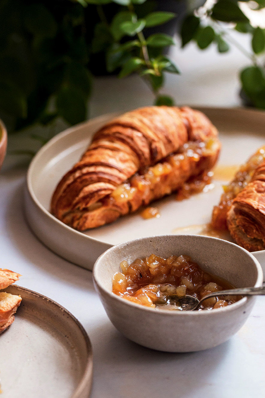 Geleia de pera salgada - Receber Brunch