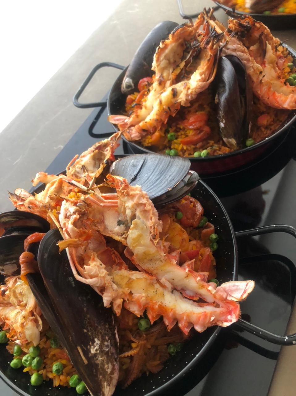 paella de anivers&aacute;rio Rachel Maia