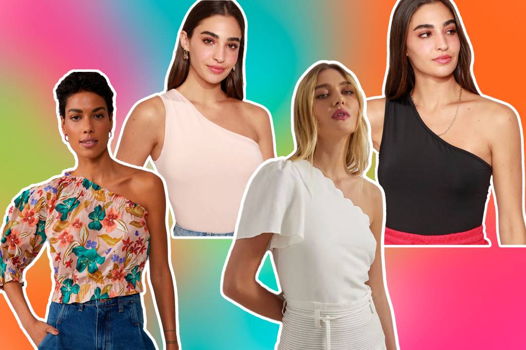 Veja como fazer combinações estilosas com blusa de um ombro só