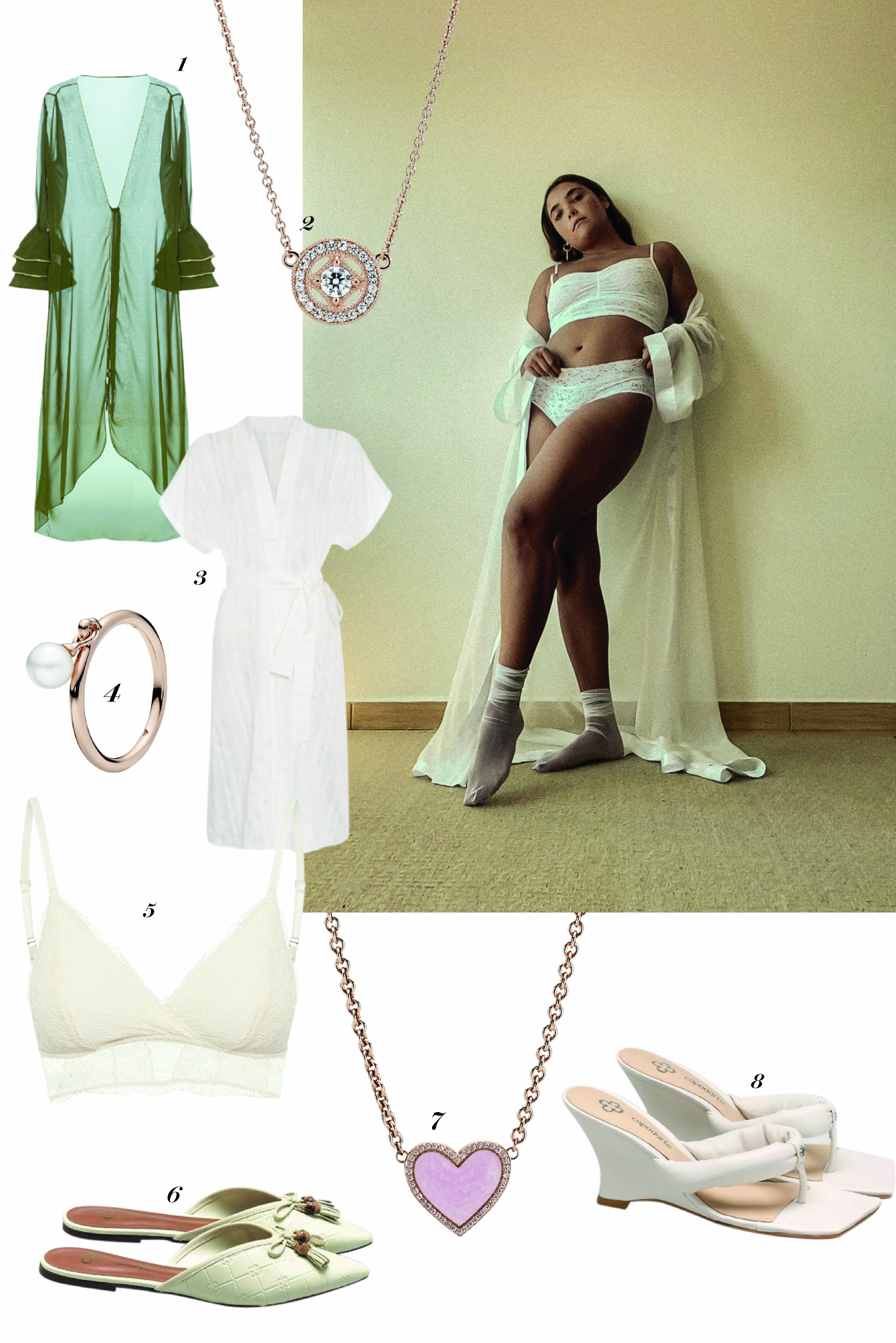 Fotos de pe&ccedil;as de roupa e acess&oacute;rios para copiar o look da modelo