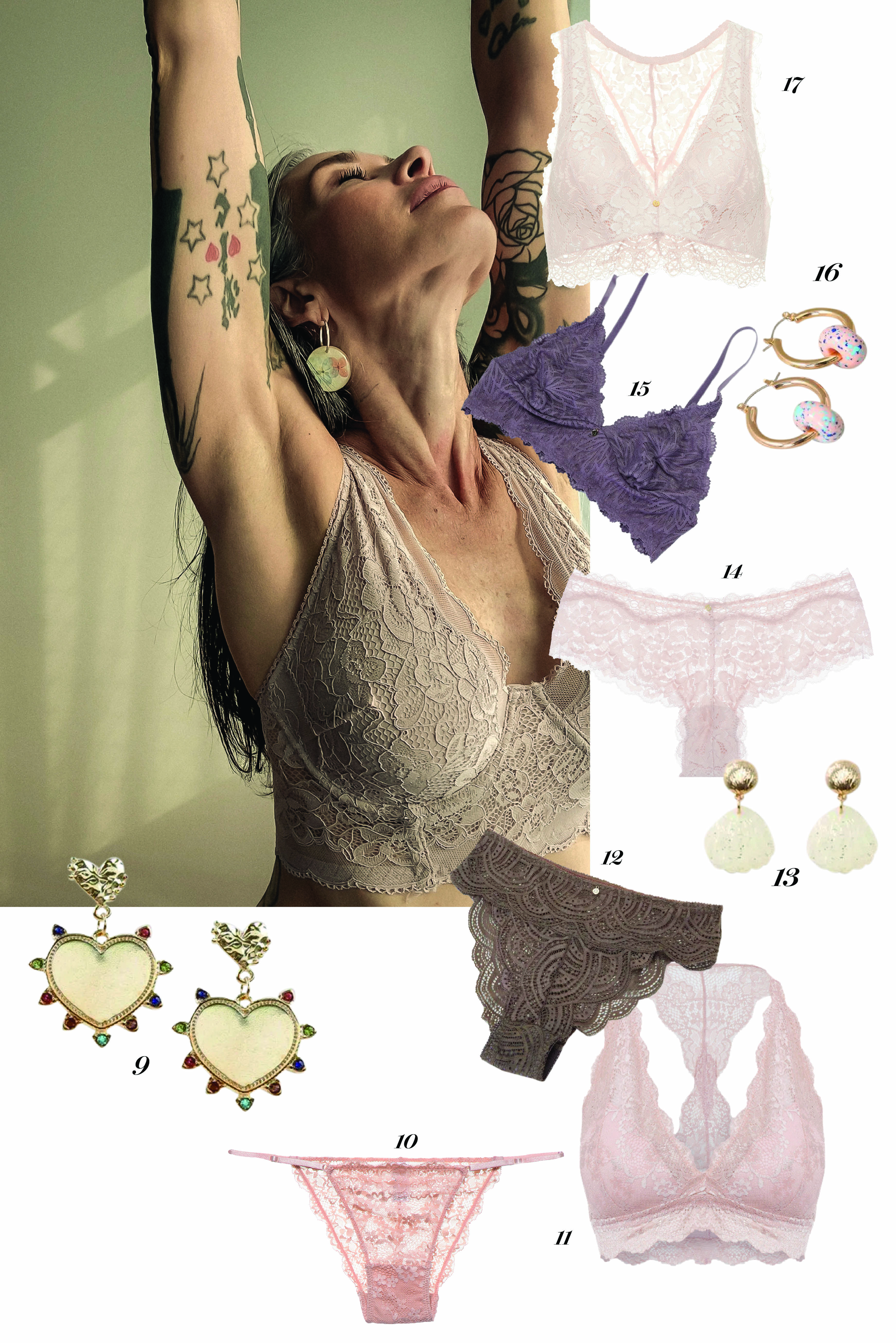 Fotos de pe&ccedil;as de roupa e acess&oacute;rios para copiar o look da modelo