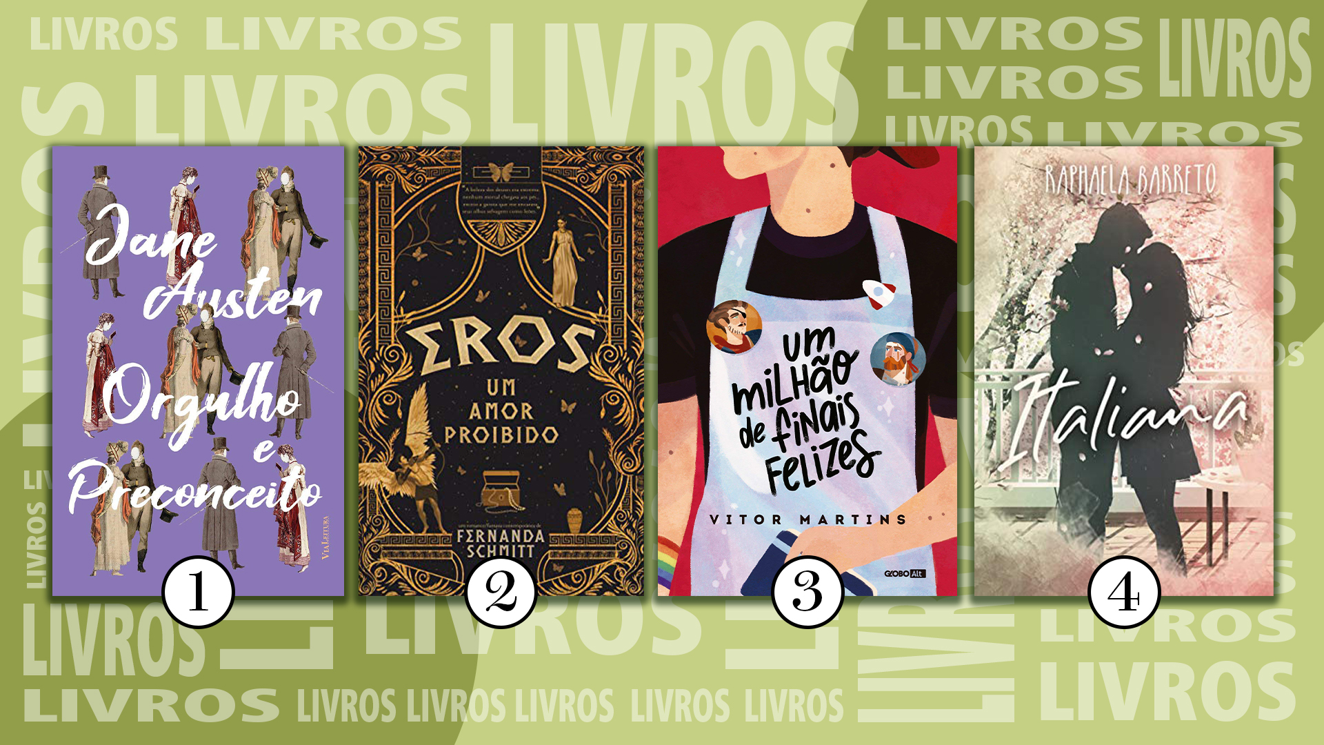 Livros Dia dos Namorados