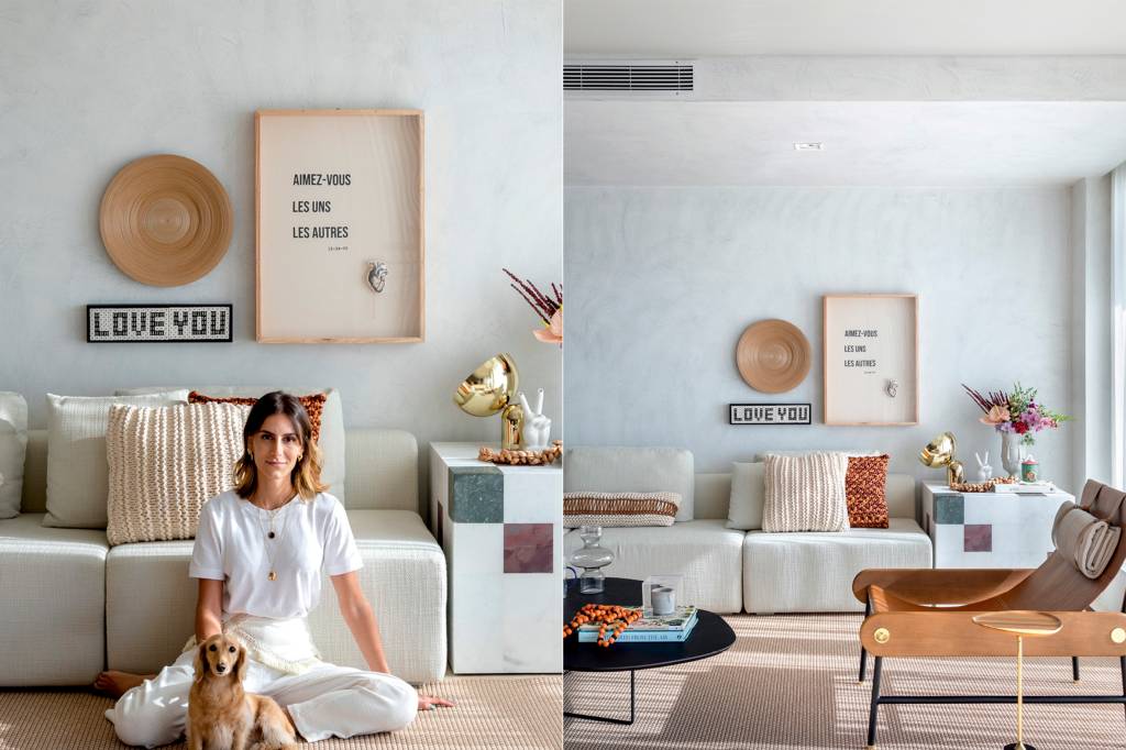 Um apartamento de decoração moderna e com ares de refúgio pra se inspirar