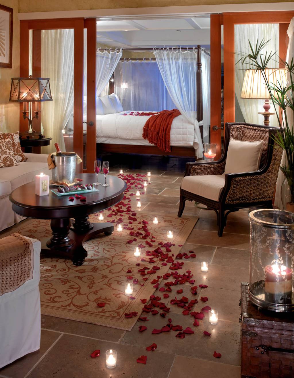 dicas-para-decorar-o-quarto-no-dia-dos-namorados-2 Quarto romântico