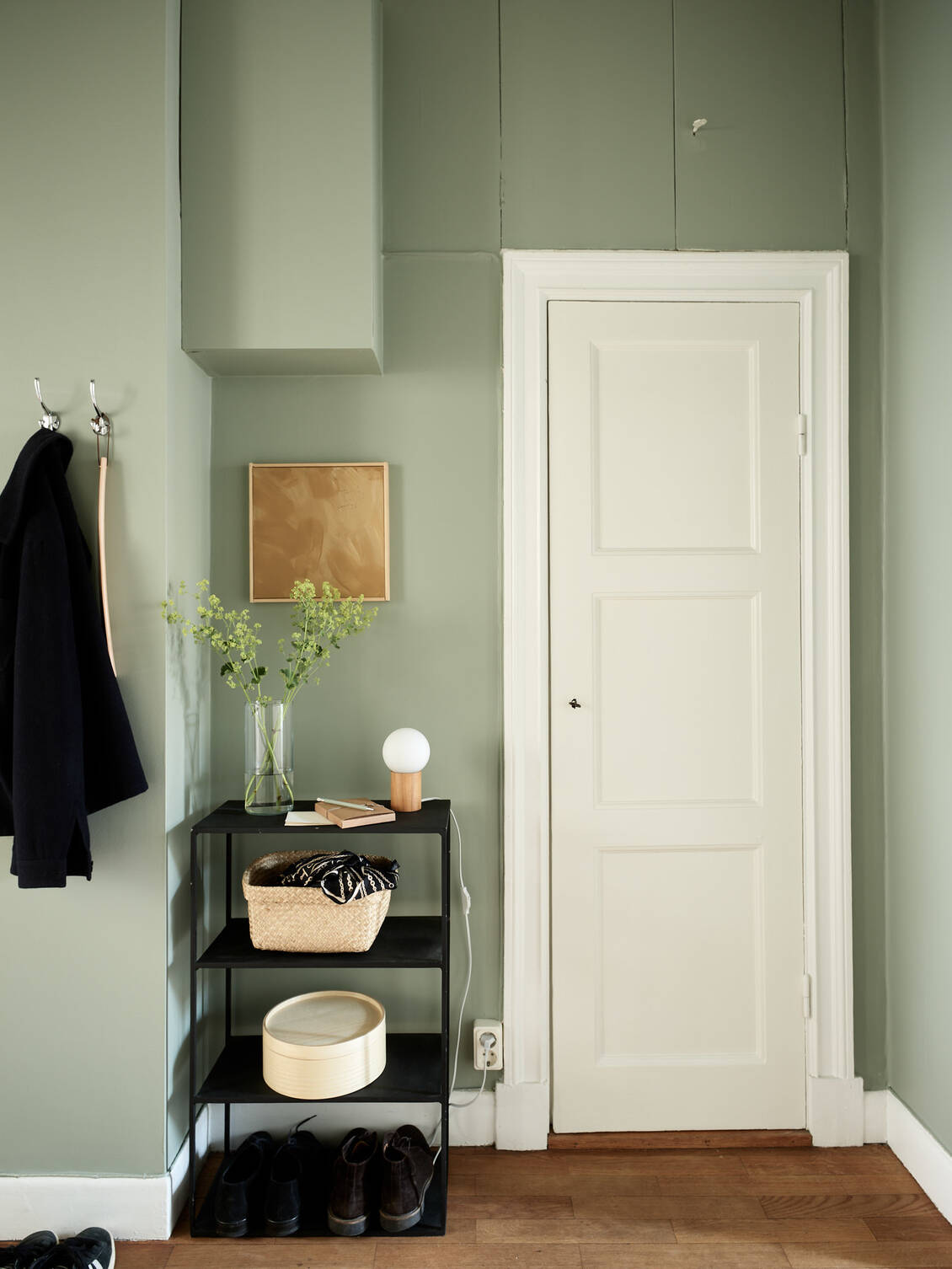 Hall de entrada organizado