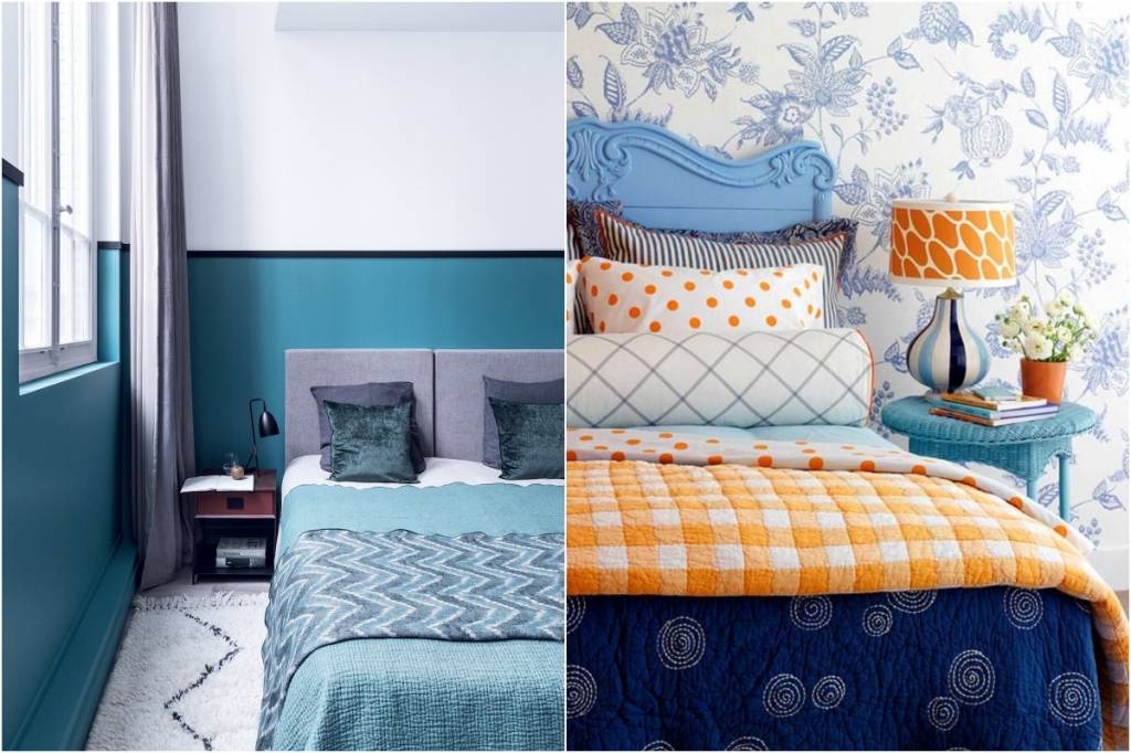 10 ideias para usar azul na decoração do quarto