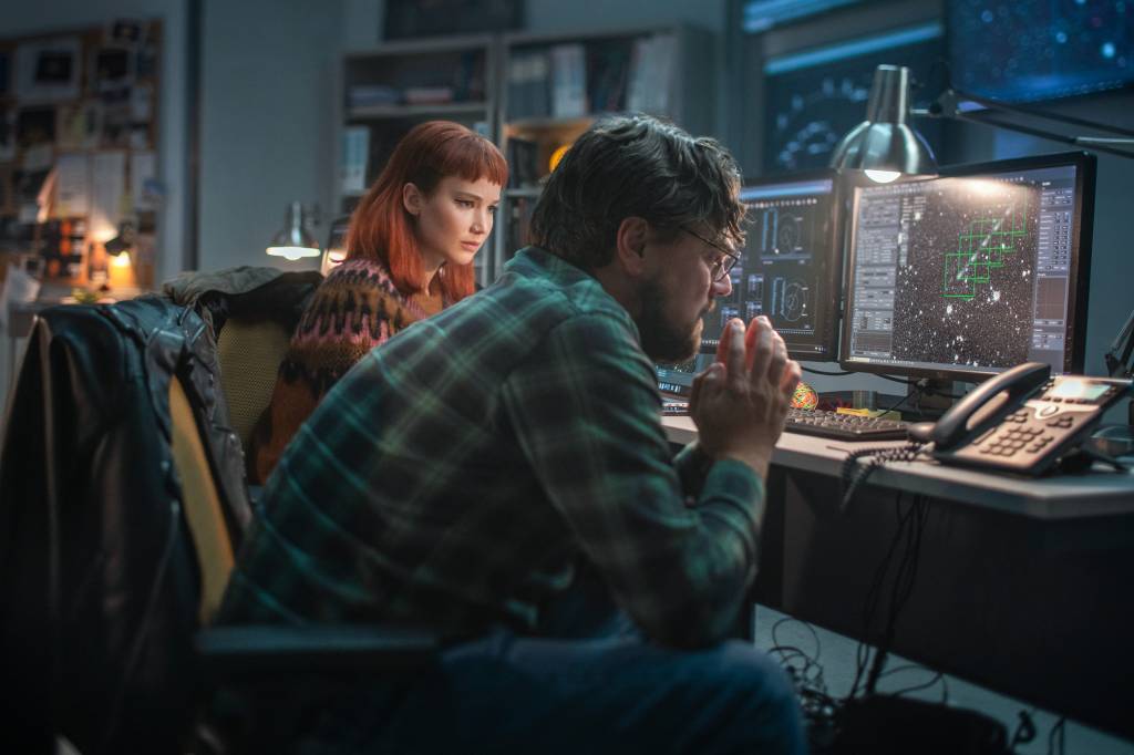 Netflix divulga trailer de filme estrelado por Jennifer Lawrence e DiCaprio