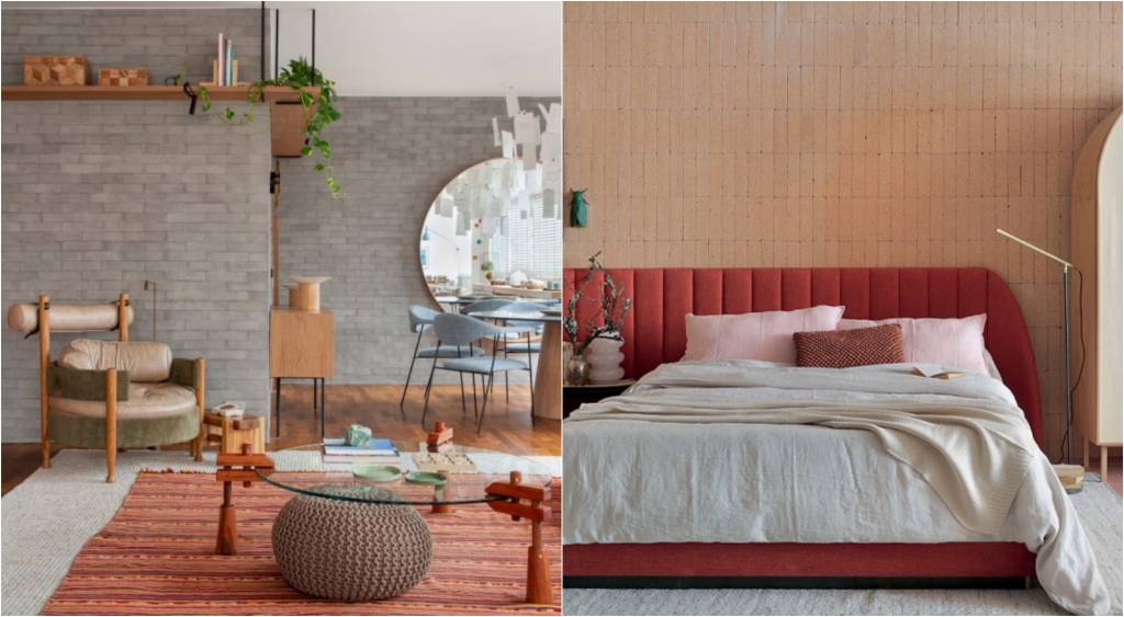 As diferentes formas de usar tons terrosos na decoração