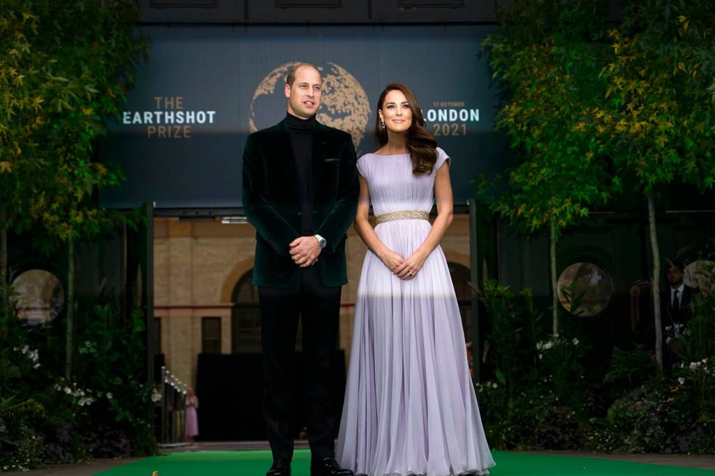 The Earthshot Prize 2021 – Green Carpet Arrivals William e Kate - Prêmio Earthshot