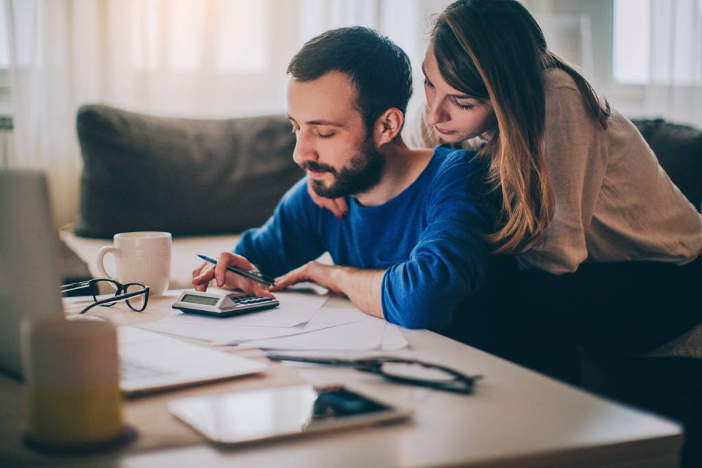 Amor e finanças em total equilíbrio