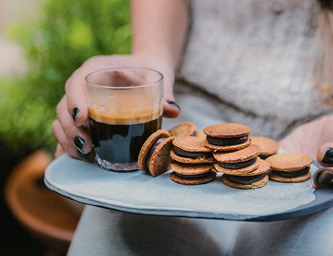 Alfajorcito (minialfajor da chef Paola Carosella)
