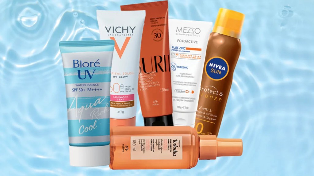 As novidades de protetor solar para o rosto, corpo e cabelo