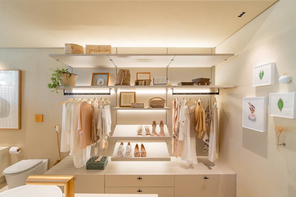 suite-da-liz-casacor2 Decoração de suíte valoriza o artesanato e o design com décor minimalista