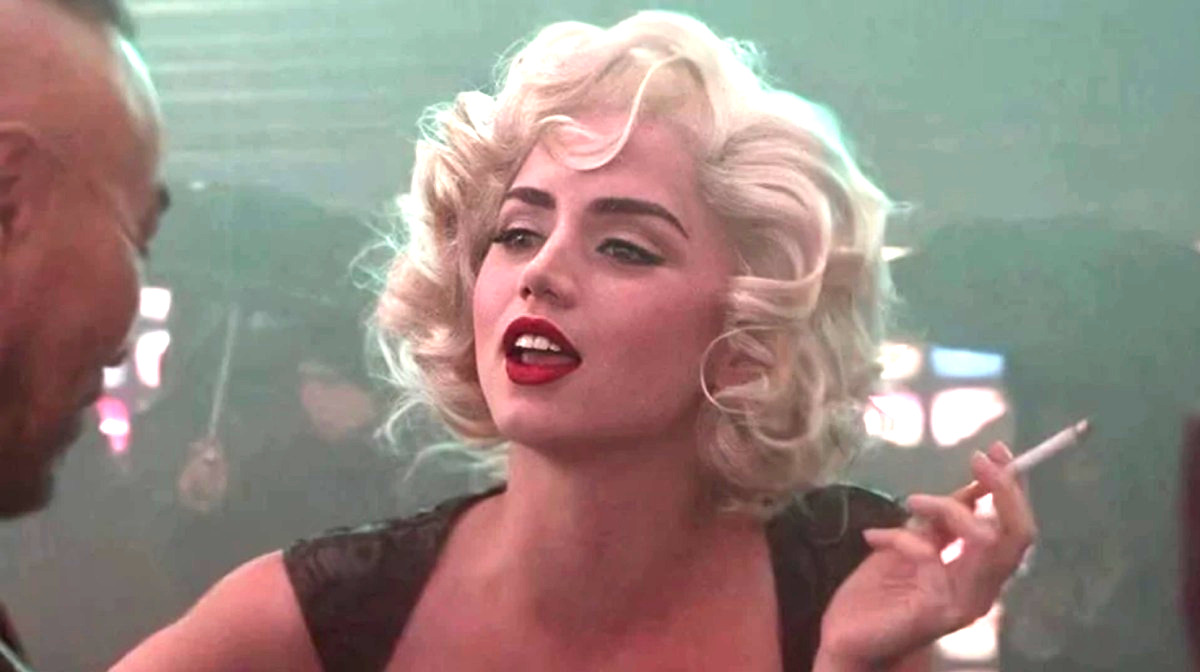 Ana de Armas como Marilyn Monroe
