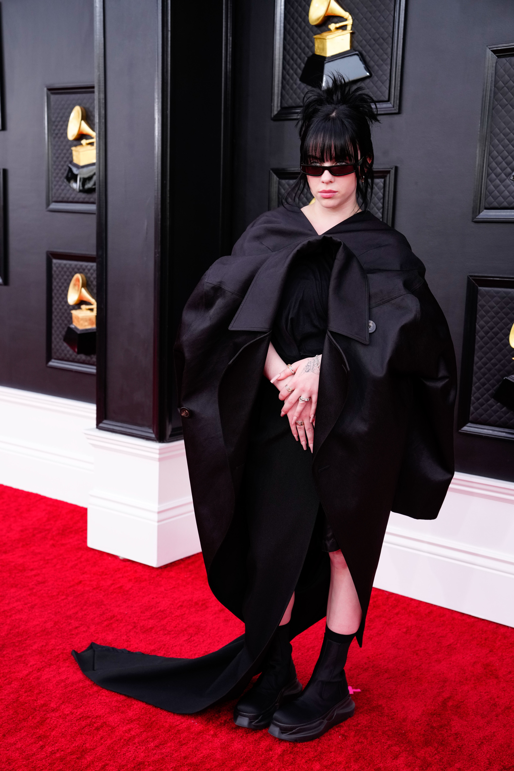 Billie Eilish concorreu em diversas categorias, mas acabou n&atilde;o levando nenhum pr&ecirc;mio.