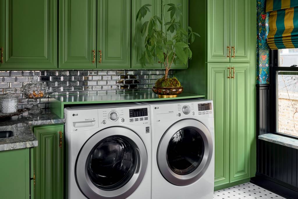 Lavou, tá novo: decoração de lavanderia contemporânea e inspiradora