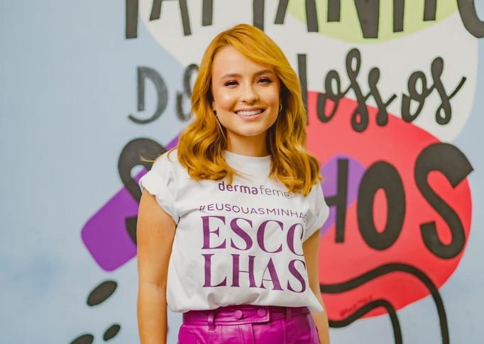 Larissa Manoela: “Uma a cada quatro mulheres não tem acesso a absorventes”