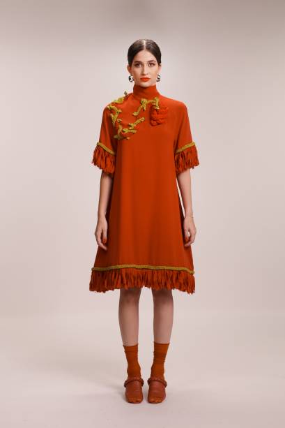 Vestido cora&ccedil;&atilde;o que brota